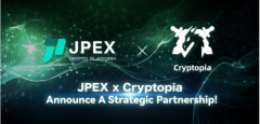 JPEX x Cryptopia 宣布达成战略合作伙伴关系！